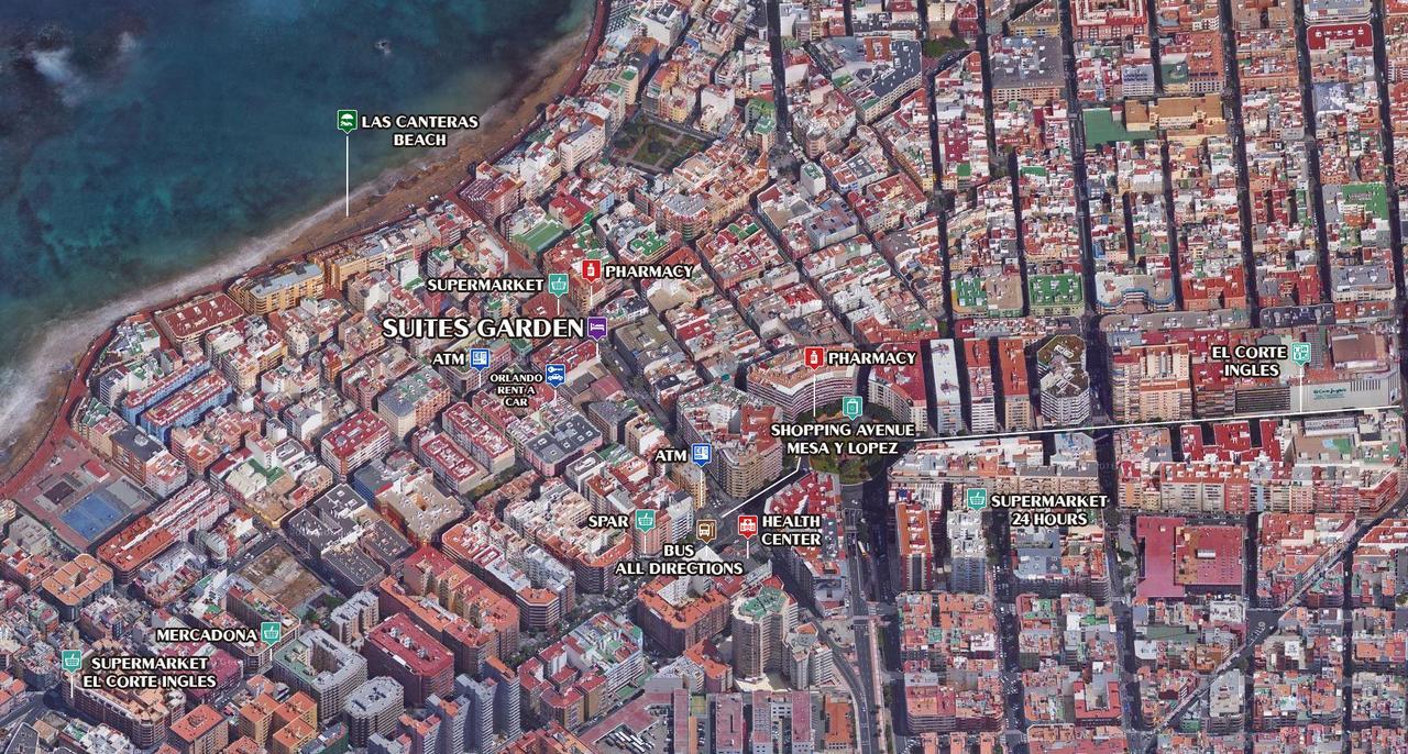 Suites Garden Loft Picasso Las Palmas de Gran Canaria Zewnętrze zdjęcie